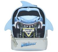 Monster Jam - Contenitore per il pranzo con squalo Megalodon Truck 3D pinne a doppio scomparto isolato