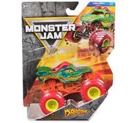 Monster Jam Dragon Monster Truck - Veicolo pressofuso in scala 1:64