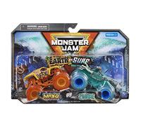 Monster Jam Earth vs Surf [Max D and Zombie] - Confezione doppia in scala 1:64