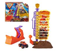 Monster Jam El Toro Loco Big Air Challenge, set di gioco di oltre 50 cm con Monster Truck giocattolo speciale, in scala 1:64, g