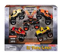 Monster Jam El Toro Loco Evolution Edition 5-Pack 1:64 Scale Diecast Monster Trucks