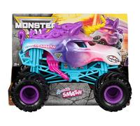 Monster Jam, Giocattolo ufficiale Sparkle Smash Monster Truck in scala 1:24 per ragazzi e ragazze dai 3 anni in su