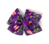 Monster Jam Grave Digger - Fermaglio per capelli da bambina, taglia unica, colore: Viola