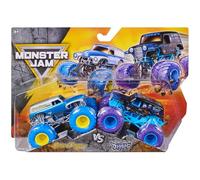 Monster Jam Grave Digger vs Son-Uva-Digger Monster Truck in scala 1:64, confezione da 2