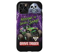 Monster Jam Keeping the Shovel Sharp Grave Digger Truck Custodia per iPhone 11 Pro
