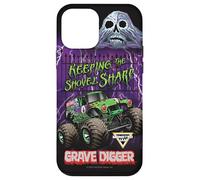 Monster Jam Keeping the Shovel Sharp Grave Digger Truck Custodia per iPhone 12 mini