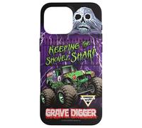 Monster Jam Keeping the Shovel Sharp Grave Digger Truck Custodia per iPhone 16 Pro Max