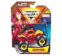 Monster Jam Camion 1:64 Serie 1 Collezionista Marvel Iron Man Nuovo 2024