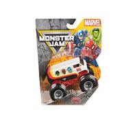 Monster Jam Marvel Comics Monster Van in scala 1:64, camion pressofuso, veicolo ufficiale Spin Master, giocattolo per bambini dai 3 anni in su