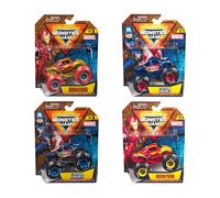 Monster Jam, Marvel Official Captain America Monster Truck, Die-Cast Vehicle, 1:
