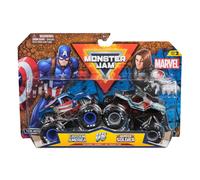 Monster Jam Marvel Captain America Vswinter Soldier Truck Multicolor Bambini