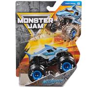 Monster Jam, Megalodon Monster Truck, veicolo pressofuso, scala 1:64, giocattoli per bambini dai 3 anni in su