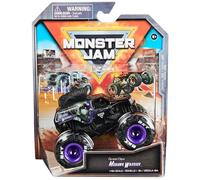 Monster Jam, Mohawk Warrior Monster Truck, veicolo pressofuso, scala 1:64, giocattoli per bambini dai 3 anni in su