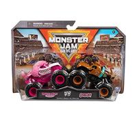 Monster Jam, Monster Mutt Poodle vs. Scooby Doo Monster Truck pressofuso, Scala 1:64, Giocattoli per Bambini dai 3 Anni in su