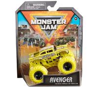 Monster Jam, Monster Truck ufficiale Avenger, veicolo pressofuso, scala 1:64, giocattoli per bambini dai 3 anni in su