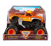 MONSTER JAM , Monster Truck Ufficiale El Toro Loco, Veicolo pressofuso da Collezione, Scala 1:24, Giocattoli per Bambini dai 3 Anni in su