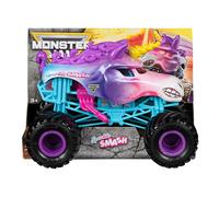 Monster Jam, Monster Truck ufficiale Sparkle Smash, veicolo pressofuso, scala 1:24, giocattoli per ragazzi e ragazze dai 3 anni in su