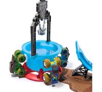 Monster Jam - Sfida Fango E Acqua Dalmatian Dunk E Auto Mostro Cambia Colore
