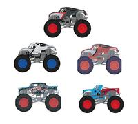 Monster Jam Toy Vehicle Truck 1t64 Mrvl5PK Spiderman I, 6075545