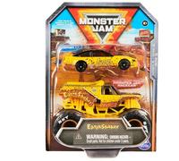 Monster Jam Ufficiale scala 1:64 Diecast 2-Pack Serie 5 Monster Truck e Race Car: Earth Shaker