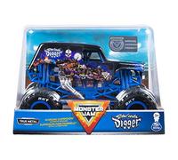 Monster Jam, Ufficiale Son-Uva Digger Monster Truck, veicolo pressofuso, scala 1:24