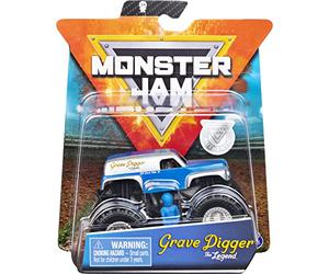Monster Jam Veicolo in Scala 1:64 Grave Digger The Legend