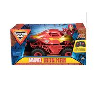 MONSTER JAM, Veicolo Monster Truck Marvel Iron Man RC, in Scala 1:24, Giocattoli