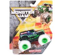 Monster Jam Veicolo pressofuso Monster Truck scavatrice per tombe, scala 1 | Autentica Replica Toy Truck, Pneumatici in Gomma Reale BKT, Grafica Dettagliata, Regali Giocattolo