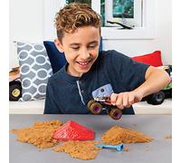 Monster Jam, Zombie Monster Dirt Starter Set, Featuring 8oz of Monster Dirt & Official 1: 64 Scale Die-Cast Truck