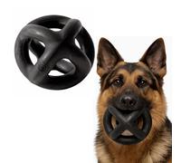 Monster K9 - Palla per cani ultra resistente, giocattolo per cani da masticare, resistente, per masticatori aggressivi, in gomma naturale atossica sicura, da masticare, tirare e recuperare, taglia