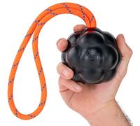 Monster K9 XL Dog Ball - Ricambio a vita - Medium & Large Razze - Masticare aggressivi - Giocattolo per cani da masticare, tirare e recuperare - Made in USA - Palla premio - 11,4 cm