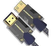 Monster M-Series 3000 certificata Premium HDMI 2.1, 48 Gbps, 8 K, connettore in lega di zinco, Vgrip, puro rame, giacca intrecciata