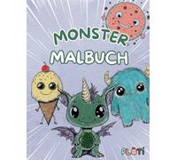 Monster-Malbuch für Kinder von 3-7 Jahren: Lustige und niedliche Ausmalbilder mit freundlichen Monstern - Perfektes Geschenk für kleine Künstler!