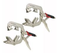 Monster & Master ATHUS-MM-WLP-S9x2 - Pinza per tubi di saldatura, a sgancio rapido, bloccaggio con cuscinetti a V grandi, 25,4 cm (2 pezzi)