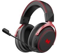 Monster Mission 350 - Cuffie da gioco wireless per PC, PS4, PS5, Xbox, con suono surround virtuale 7.1, luci RGB per switch, Xbox Series X/S, laptop, cellulari