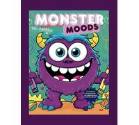 Monster Moods: Cut & Paste Children's Coloring Book