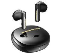Monster MS-NL209 Auricolari Wireless, Ricarica Rapida, IPX5, con Attivazione Vocale, Tecnologia AI, Design Compatto, per Sport e Viaggi