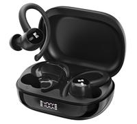 Monster MS-NL216 Auricolari Bluetooth Wireless con Ganci Auricolari in Silicone, IPX6, Driver 14,2 mm, Cancellazione del Rumore ENC, 48 Ore di Autonomia, per Sport e Palestra