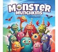 Monster Munchkins: A Cute and Funny Coloring Book Featuring 50 Adorable Little Monsters in Silly Situations - Perfect for Kids Ages 4-8 | Ideal as a gift for children