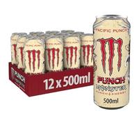 Monster Pacific Punch, bevanda energetica PMP 500 ml, confezione da 12