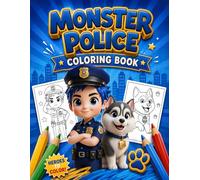 Monster Police Coloring Book