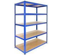 Monster Racking - Scaffale T-Rax in Acciaio Senza Bulloni Blu 120cm x 60cm x 180cm