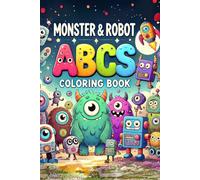 Monster & Robot ABCs Coloring Book