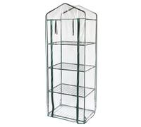 Monster Shop - Mini Serra da Appartamento e Giardino Leggera Compatta facile da Montare con Copertura Resistente al Tempo e ai Raggi UV - Copertura in PVC