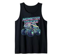 Monster Style Truck 6th Birthday Kids Boy 6 Anni Canotta