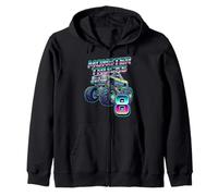 Monster Style Truck 8° Compleanno Bambini Ragazzo 8 Anni Felpa con Cappuccio