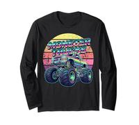 Monster Style Truck 9° Compleanno Bambini Ragazzo 9 Anni Maglia a Manica