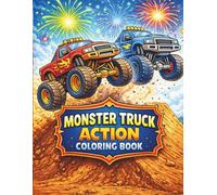 Monster Truck Action Coloring Book