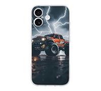 Monster Truck Black Sky Roar Custodia per telefono compatibile per iPhone 17/Pro Cover protettiva antiurto sottile TPU carino custodia per telefono