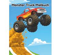 Monster Truck Malbuch Für Kinder